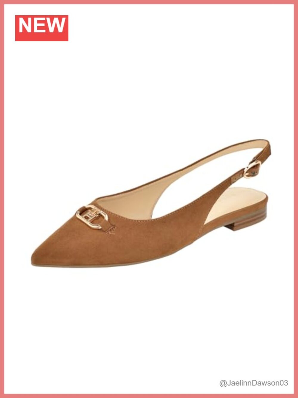 Faux Suede Slip-On Loafers Comfortable Flats for Women
